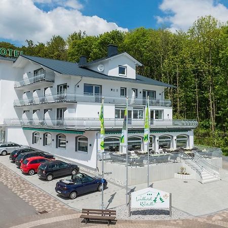 Landhotel Kristall Bad Marienberg Exterior foto