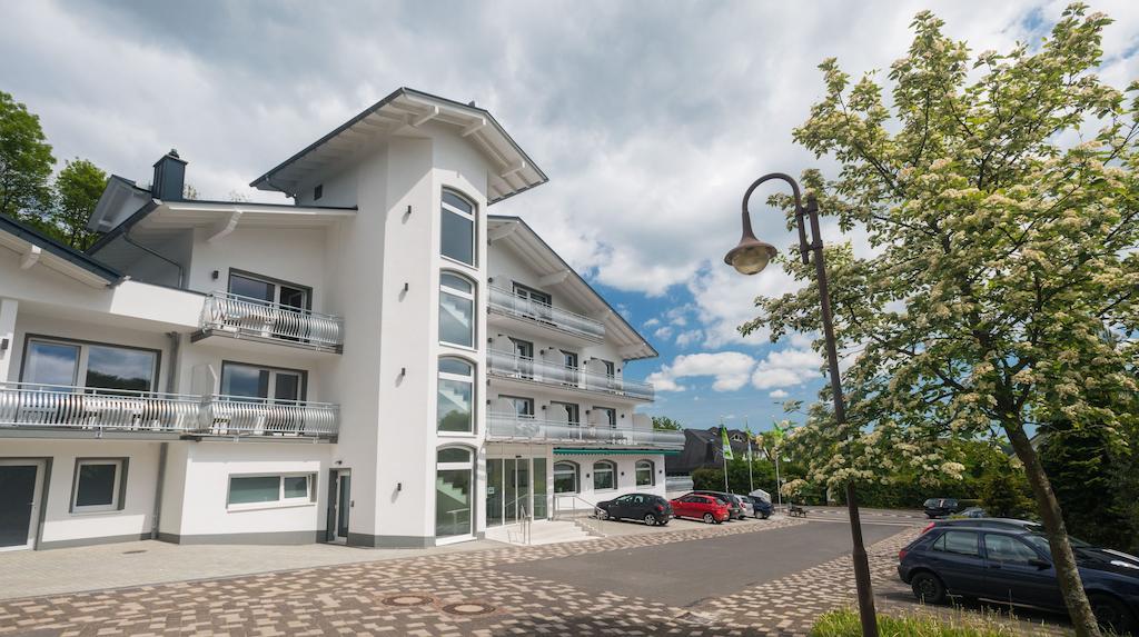 Landhotel Kristall Bad Marienberg Exterior foto