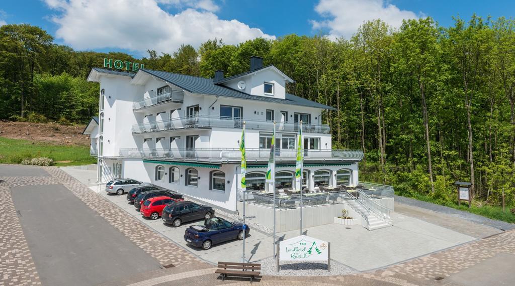 Landhotel Kristall Bad Marienberg Exterior foto
